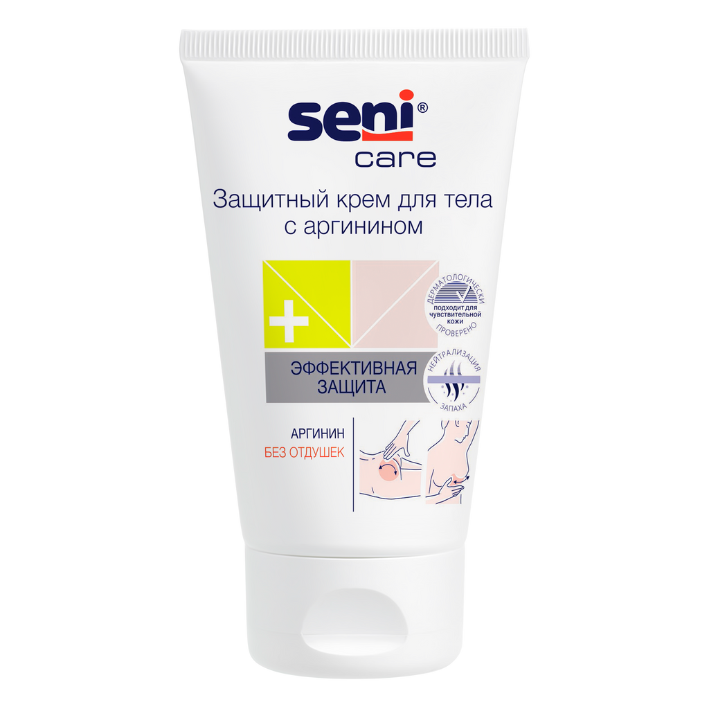 фото упаковки Seni Care Крем для тела защитный с аргинином