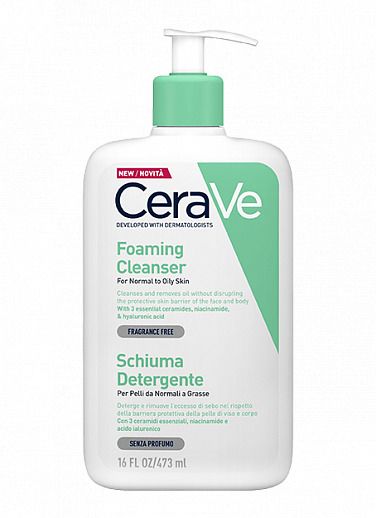 фото упаковки CeraVe Очищающий гель для кожи лица и тела