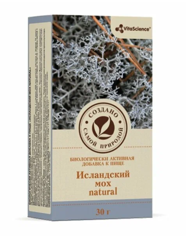 фото упаковки Vitascience Исландский мох