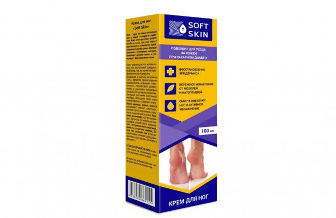 фото упаковки Soft Skin Крем для ног