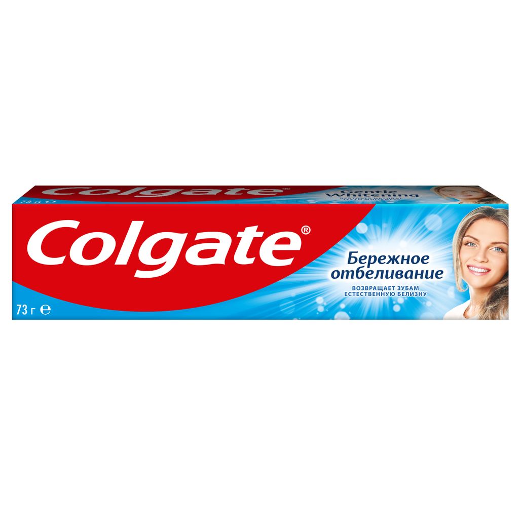 Colgate Бережное Отбеливание зубная паста, паста зубная, 50 мл, 1 шт.