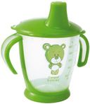 Canpol Чашка-непроливайка Медвежонок 9+, арт. 31/500, зеленого цвета, 180 мл, 1 шт.