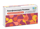 Левофлоксацин Реневал, 500 мг, таблетки, покрытые пленочной оболочкой, 5 шт.