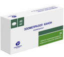 Эзомепразол Канон, 40 мг, таблетки, покрытые кишечнорастворимой пленочной оболочкой, 28 шт.
