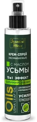 Золотой Шелк Крем-спрей с маслом усьмы 15в1