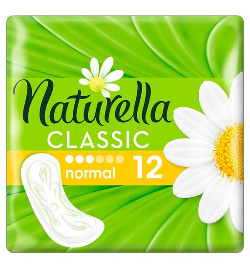 Naturella classic normal прокладки женские гигиенические, прокладки гигиенические, 12 шт.
