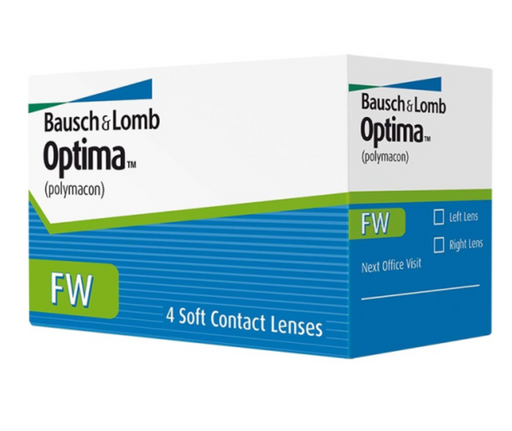 Bausch&Lomb Optima FW Контактные линзы плановой замены, BC=8,4 d=14,0, D(-4.00), стерильно, 4 шт.