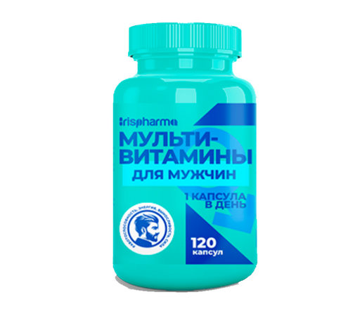 Irispharma Мультивитамины для мужчин, капсулы, 120 шт.