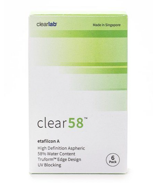 ClearLab Clear 58 Линзы контактные, BC=8.3 d=14.0, D(-5.25), 6 шт.