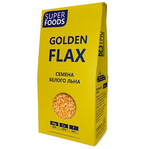 Golden Flax Семена белого льна, семена, 150 г, 1 шт.