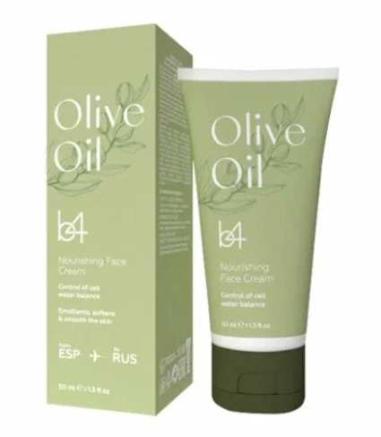b4 Olive Oil Крем для лица питательный, крем для лица, с оливковым маслом, 50 мл, 1 шт.