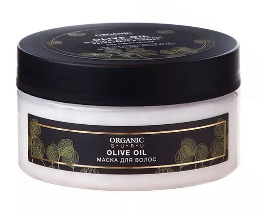 Organic Guru Маска для волос Масло оливы, маска для волос, 200 мл, 1 шт.